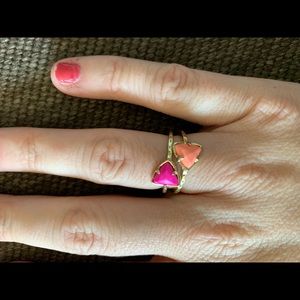 Kendra Scott stack rings